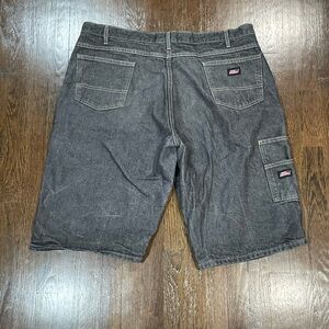 Dickies Grey denim carpenter shorts
